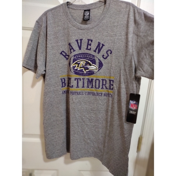 NFL Team Apparel Baltimore Ravens Tee NWT Men's Large - Picture 2 of 5